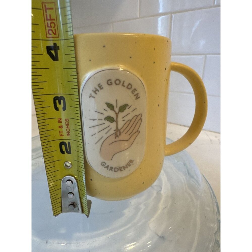Anthropologie The Golden Gardener Mug "Nurture" - Picture 8 of 13